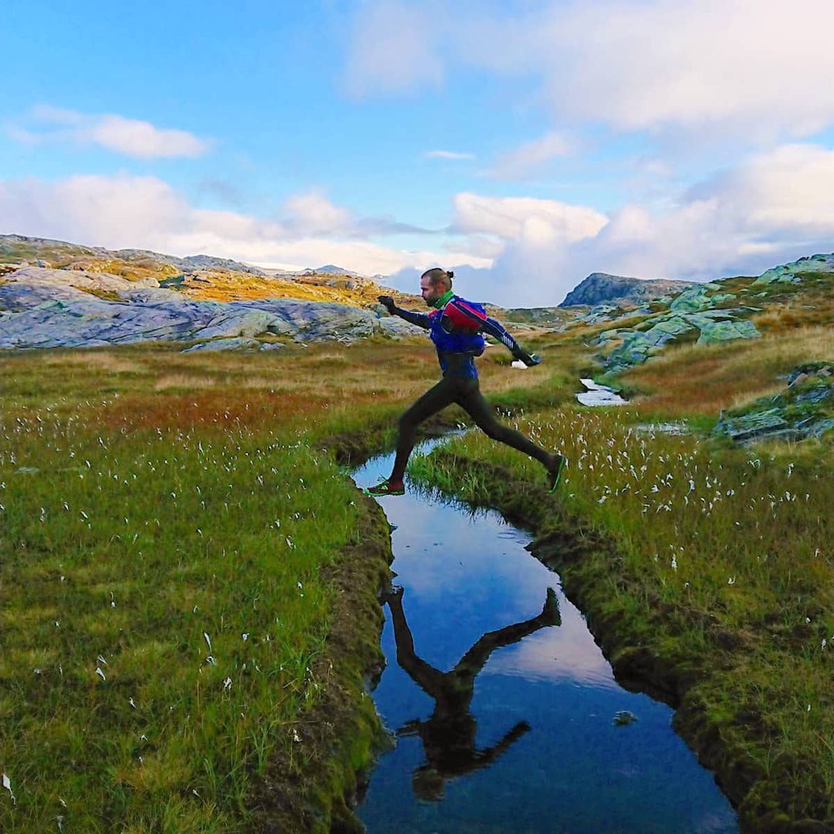Vegard Engesli underveis på Gullrute forrige helg. Foto: Gjermund Nordskar