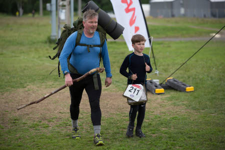 Målgang Sognsvann. Foto: Sylvain Cavatz