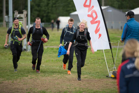 Målgang Sognsvann. Foto: Sylvain Cavatz