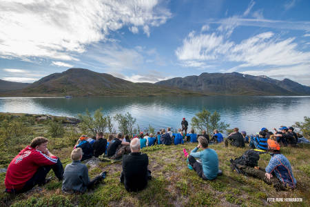 Fra turen langs Gjendevatnet. Foto: Rune Hermansen