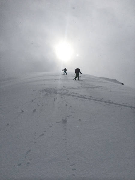 På vei mot Taskedalshornet. Foto: Frøydis Sjøvold