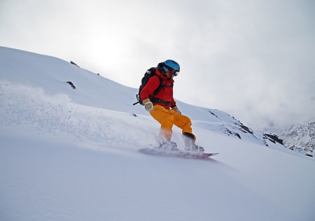 Nedkjøring fra Høgvarden. Foto: Nils-Erik Bjørholt