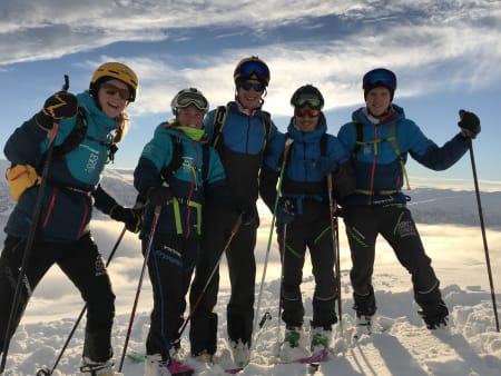 Landslaget i randoneè + Vegard Øye, Erik Kårvatn og Edvard Sætran Solli skal konkurrere med det norske flagget på brystet under årets VM i sveitsiske Villars.