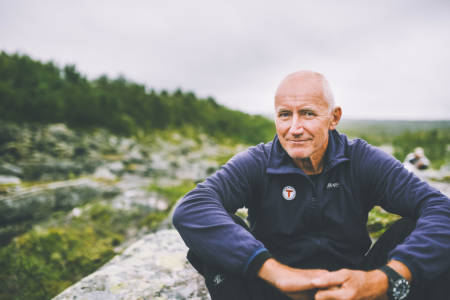 SVÆRT FORNØYD: Styreleder i DNT, Per Hanasand, jubler over dagens avgjørelse. Foto: DNT