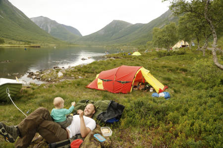 Overnattningstur Selsetervatnet. Foto: Vera Simonsson