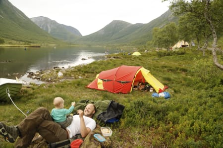 Overnattningstur Selsetervatnet. Foto: Vera Simonsson