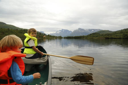 Overnattningstur Selsetervatnet. Foto: Vera Simonsson