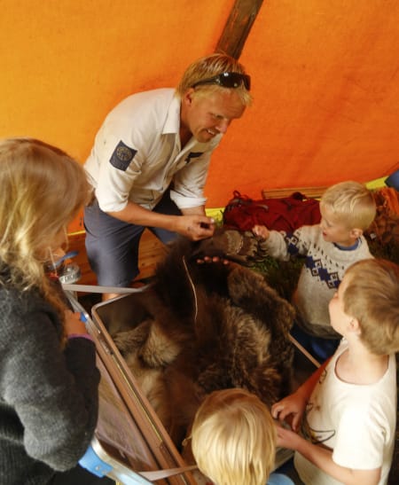 Overnattningstur Selsetervatnet. Foto: Vera Simonsson