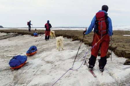 NYTT BLIKK: New Land-ekspedisjonen satte klimaendringene i perspektiv for kronikkforfatteren. Foto: Tobias Thorleifsson