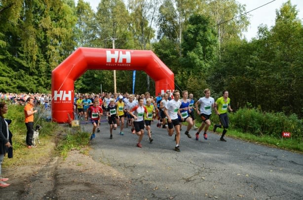 Nordmarkstravern i strålende vær! Foto: Helly Hansen