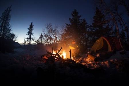 TUR TIL LIFJELL: Lifjell var et område vi hadde hatt lyst til å dra til lenge. Foto: Thomas Svendsen