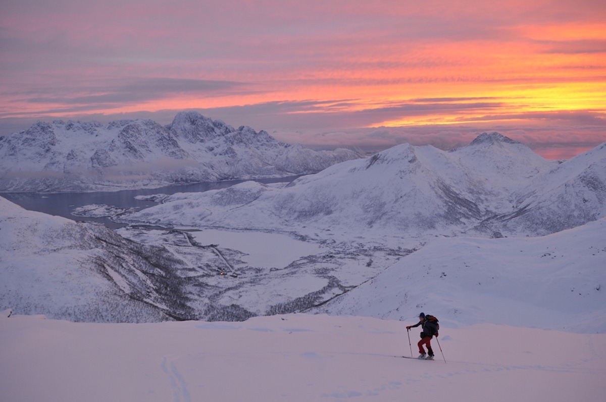 Finn de flotte men tryggere fjellene når det er stor skredfare! Foto: Espen Nordahl