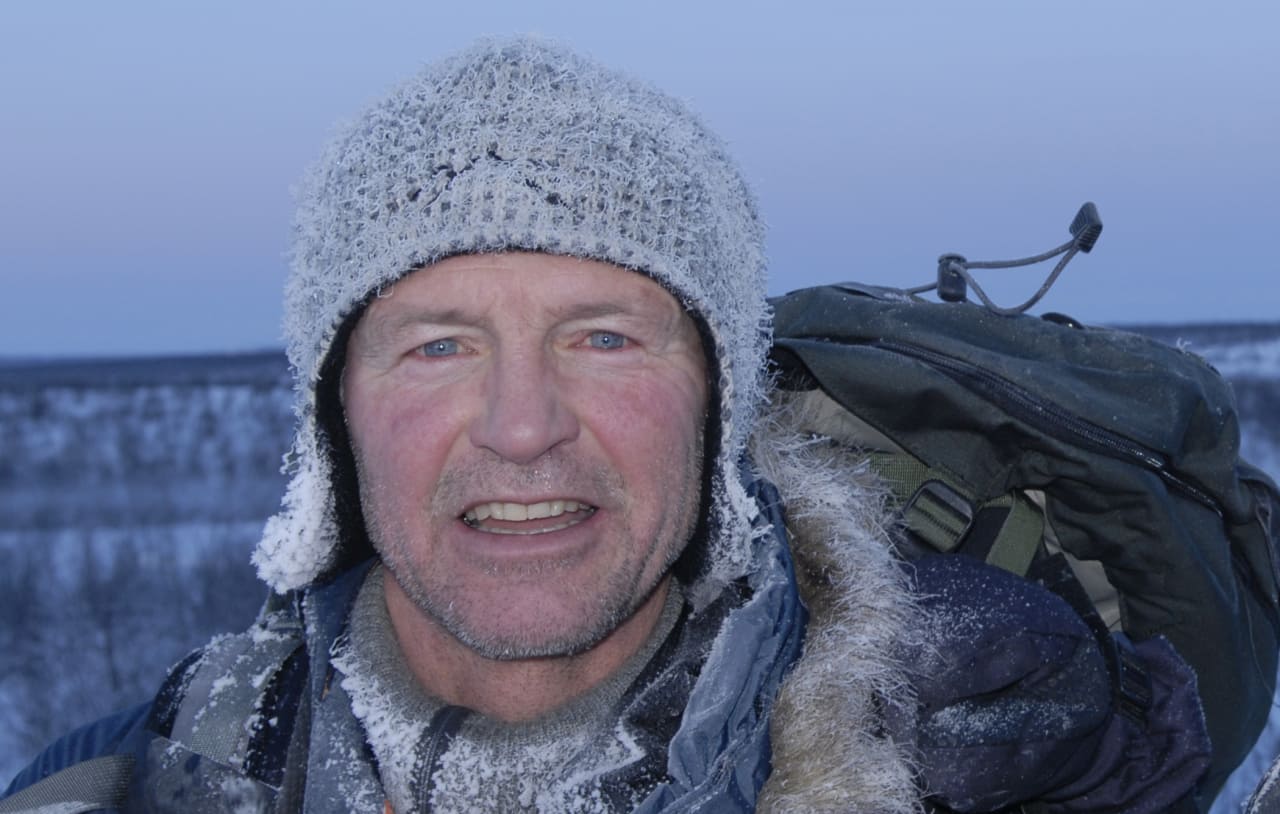 SKRIVEKUNSTNEREN: Stein P. Aasheim har et helt spesielt forhold til naturen og kulturen på Finnmarksvidda.