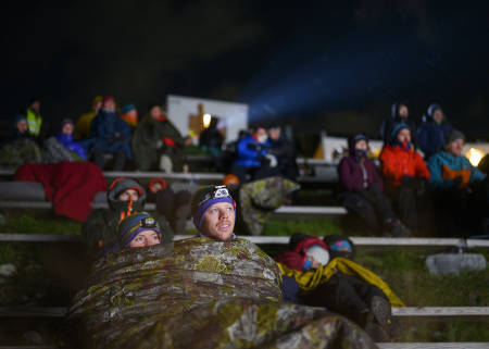 FRITT VILT: Ikke alle spillefilmene var like hyggelige å se på, men stemningen var på topp. Foto: Skjalg Vold