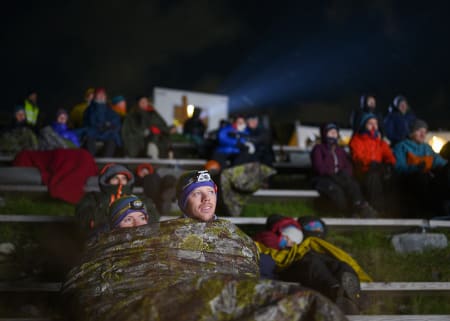 FRITT VILT: Ikke alle spillefilmene var like hyggelige å se på, men stemningen var på topp. Foto: Skjalg Vold