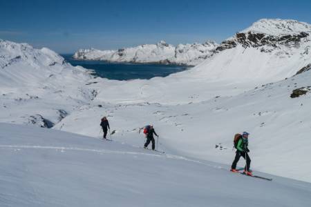 Topptur fra Husvik Harbour. Foto: Bjørn Riis-Johannessen