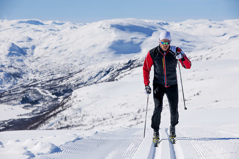 DRØMMEFORHOLD: Hovden fra sin beste side. Foto: Øystein Kvanneid