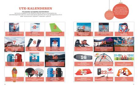 UTEs julekalender fyrer i gang lørdag 1. desember!