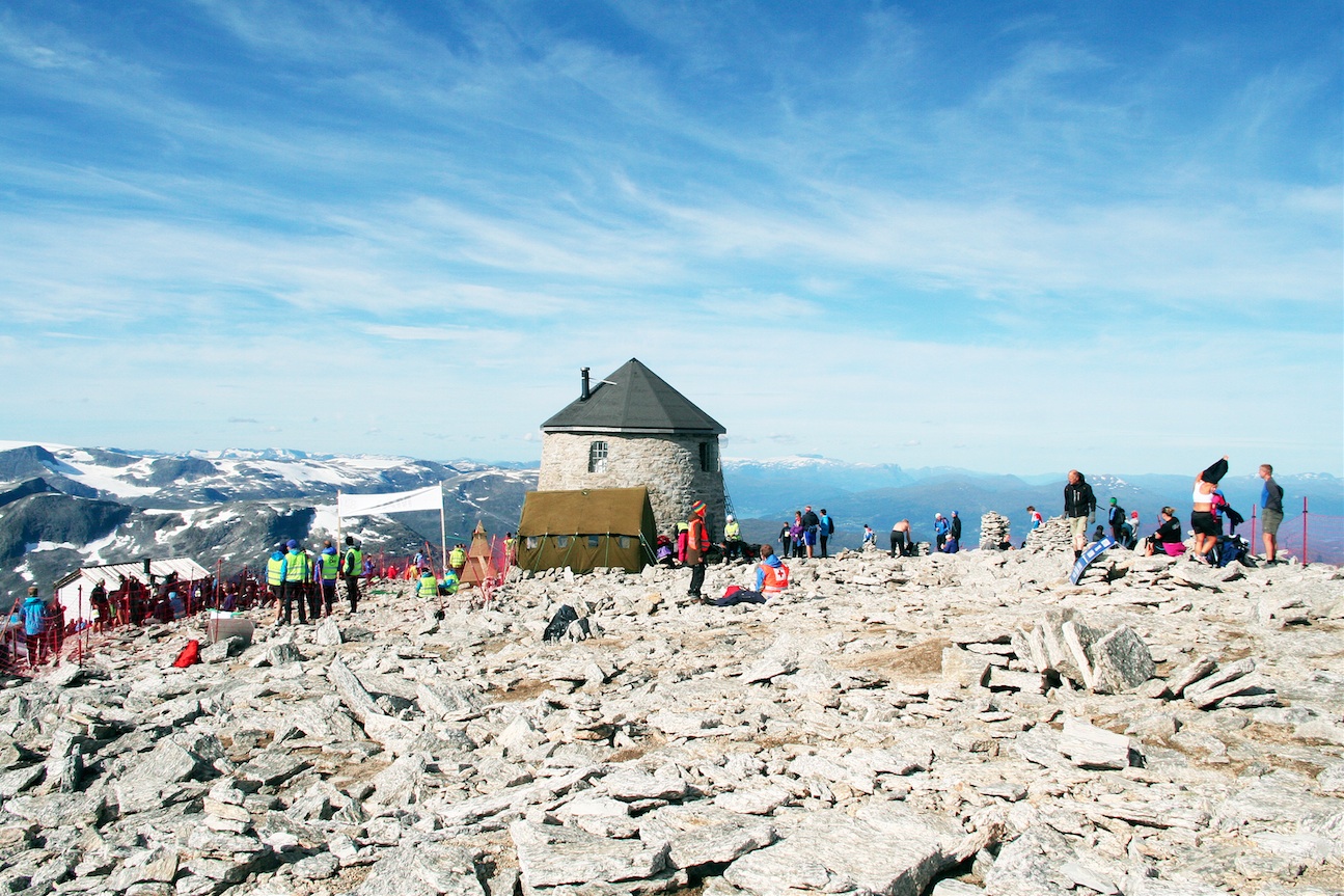 I FINVÊR: Slik ser Skåla ut på klåre dagar, biletet er teke i samband med løpet i 2011 då det var drøymeforhold. Foto: Jan Erik Sandbakk, SKÅLA OPP