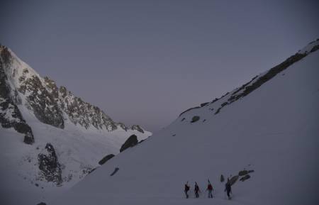 NYANSER: En nydelig morgen og en hel skidag foran oss.