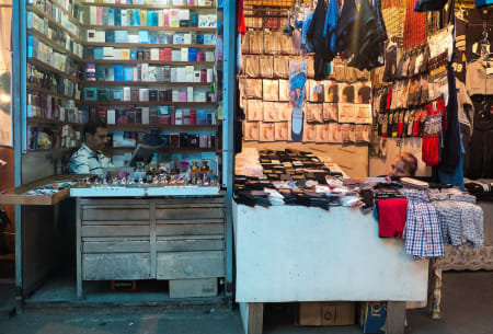 Marked i Tblisi. Foto: Linn Johnsen