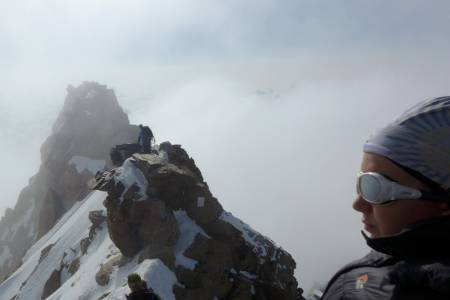 Monte Rosa, Italia: Noen av de største utfordringene blant Europas toppunkter er uten tvil Dufourspitze i Sveits og Mont Blanc. Vi var heldige med været og forholdene, og kunne bestige begge toppene i løpet av tre dager - Mont Blanc til og med som traversering.