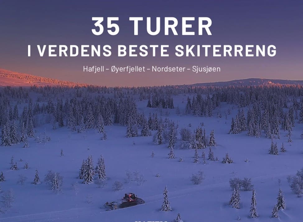 LANGRENNSFAVORITTEN: Du har langrennsløyper. Og så har du langrennsløypene på Sjusjøen, Nordseter, Øyerfjellet og Hafjell. Nå har løypene fått sin egen turguide i bokformat.