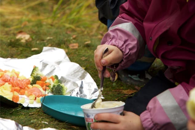 VELG SJØLV: Å laga si eiga skattekiste før middag er med på å gje matlyst.