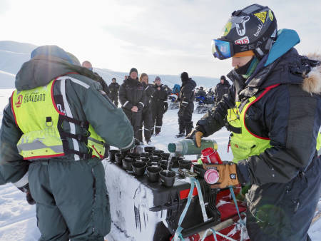Vi fikk toddy på vei hjem. Foto: Lisa Kvålshaugen Bjærum