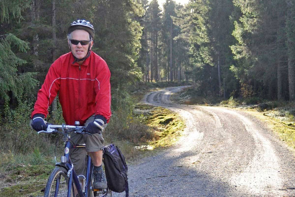 Nelaug–Arendal er en flott sykkelrute som passer de fleste. Ta toget opp til Nelaug og sykle ned igjen til togstasjonen. Foto: Torolf Kroglund