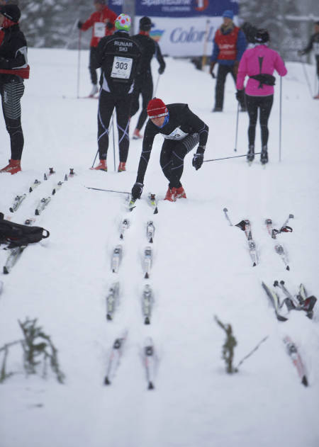 I posisjon før start