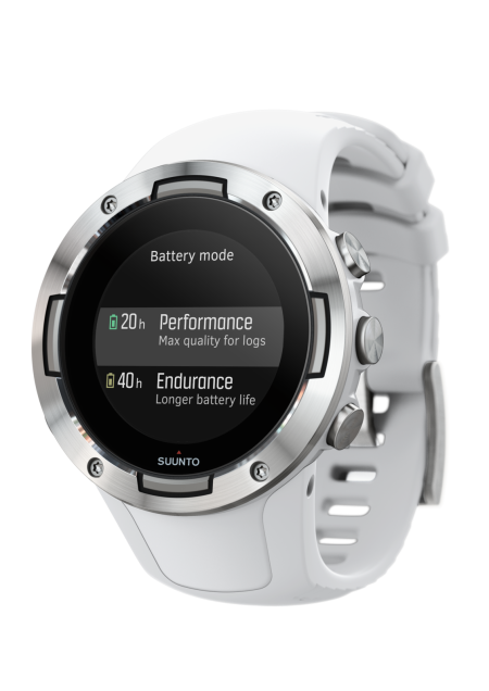 TEST AV NYE SUUNTO 5: Nye Suunto 5 lar deg maksimere batterikapasiteten slik at du får registrert all treningen du ønsker. Foto: Suunto