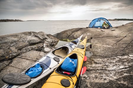 GOD INVESTERING: Det ligger mye frihet i å kunne frakte med seg sitt eget overnattingssted. FOTO: Fjellräven