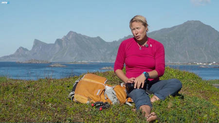 NOE MÅ BLI HJEMME: Kristin Folsland Olsen er en aktiv fotograf og må nesten alltid gjøre kompromisser.