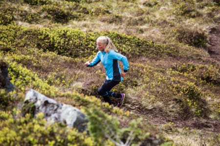 HUSK Å GIRE: – Det er lov å gå, sier stadig høyangerjenta Malene Blikken Haukøy, selv om hun tilsynelatende ikke driver så mye med denslags selv. Bilde: Christian Nerdrum