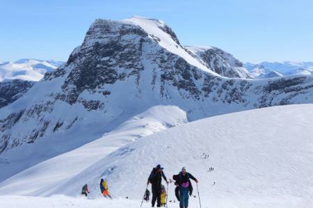 Fra turen til High Camp. Foto: Håvard Myklebust